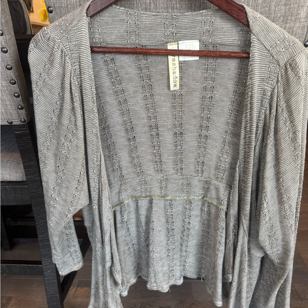 Eyeshadow Gray Women's Cardigan